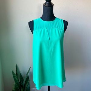 {Cooper & Ella} Sheer Detailed Top